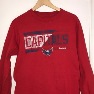Washington Capitals Reebok Longsleeve T-Shirt
